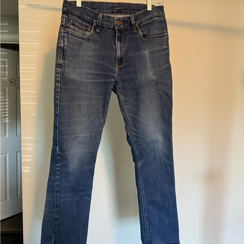 Mott & Bow Straight Oliver Raw Denim Jeans